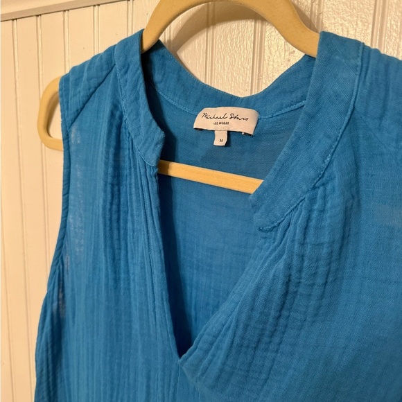 Michael Stars Daisy Gauze Medium Dress - Picture 2 of 4